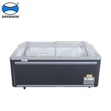 Customized quantity freezer cabinet frozen food fridge